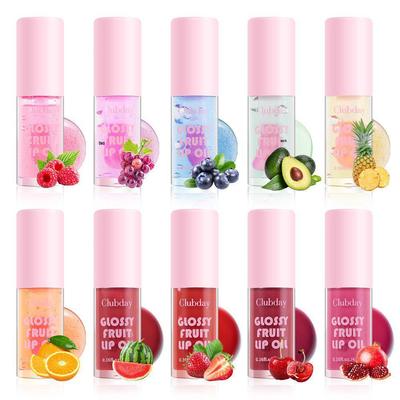 Clubday Multi-Color Long-Lasting Moisturizing Lip Gloss for Plump Lips