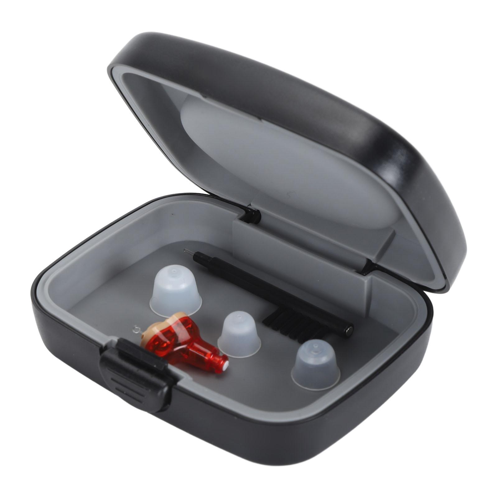 

Усилитель звука Hear Невидимый усилитель звука для ушей Шумоподавляющие устройства для улучшения слуха красный