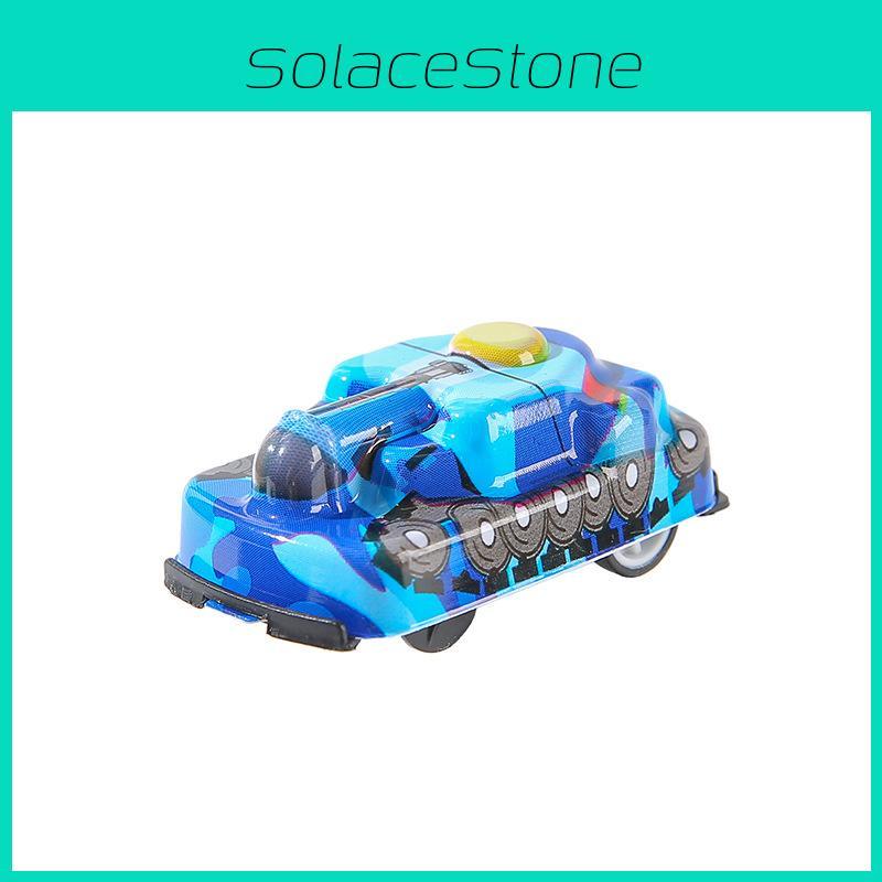 Simulation Mini Inertia Colorful Tank Children Toys For Kids Playroom