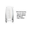 150ml Glass Baijiu Decanter with Scale – Compact Household Liquor Pot, 100ml, Handleless Design
