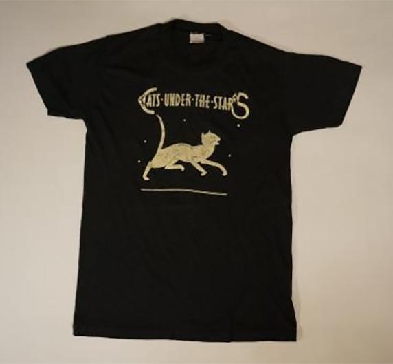 Vintage Cats Under The Stars Band Collection Black All Size Shirt Unisex T-Shirt XXXXL