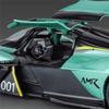 1/32 Aston Martin Valkyrie Alloy Sports Car Model Diecast Metal Racing Car Vehicles Model Sound and Light Simulation Collection Kids Toy Gift