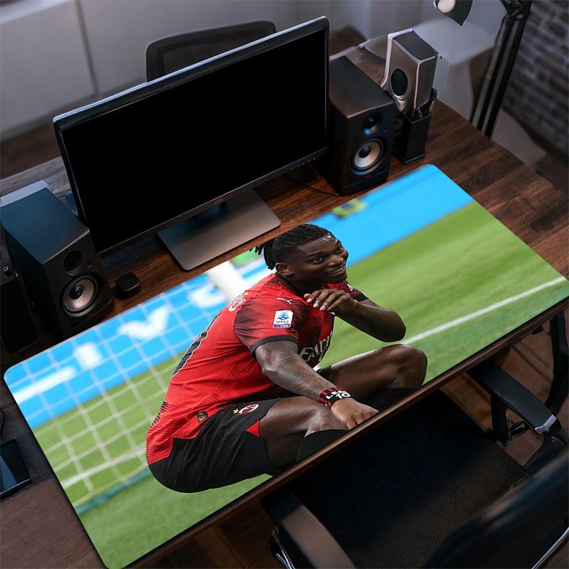 Leao Mouse Pad, Large Gaming Desk Mat, Non-slip XXL Mousepad for Laptop & Tablet, Mini PC Playmat with Stitched Edges