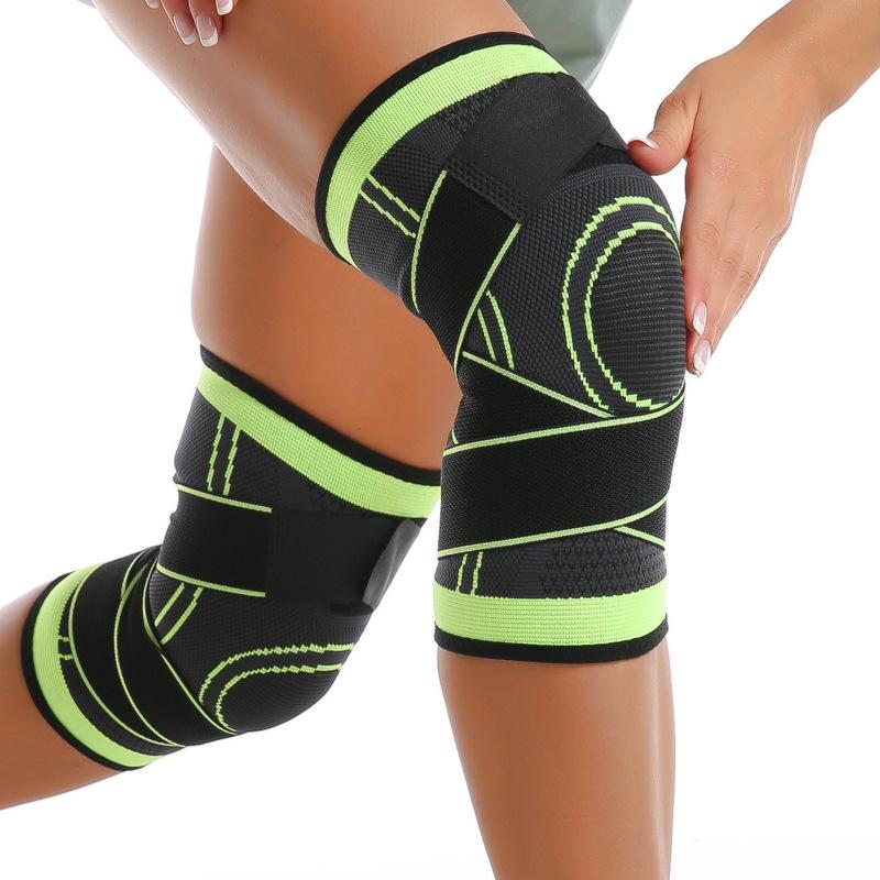 

Спортивный наколенник компрессионный пояс защита колена баскетбол футбол бег велоспорт мужской и женский специальная противоскользящая защитная краска