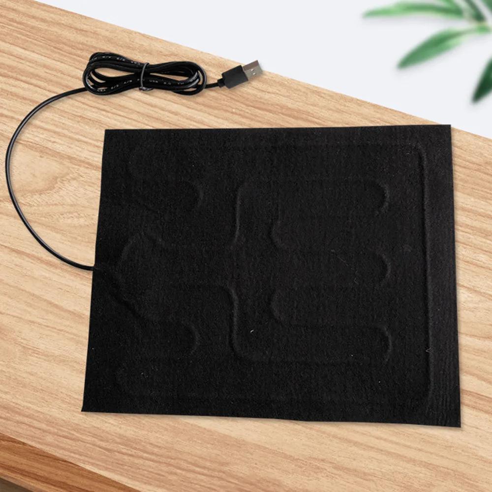 Safety USB Warm Paste Pads Washable Winter Heating Warmer Pad Dog Cat Bed Heat Pad Pet Reptile Heating Warmer Pad 30x30cm