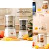 Mini Electric Juicer With Spiral Blade And Rechargeable Power For Fruits