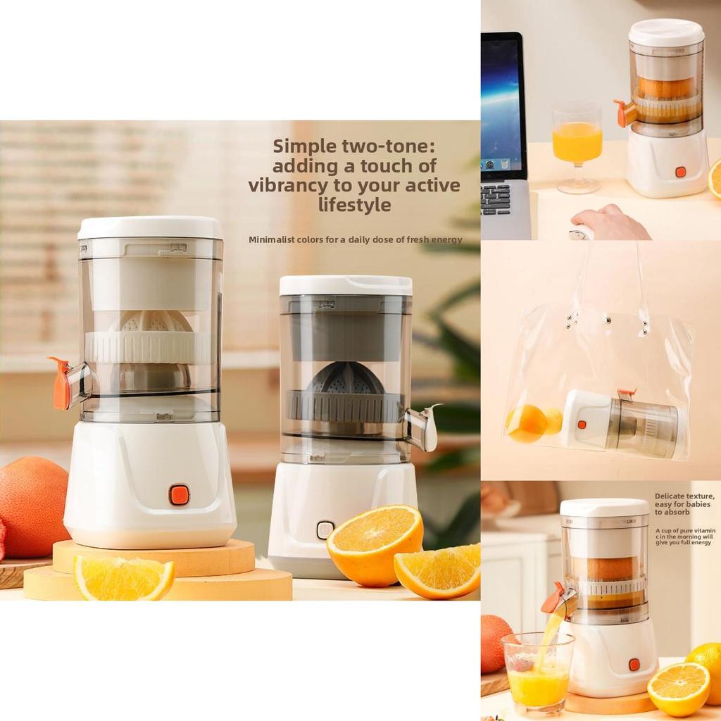 Mini Electric Juicer With Spiral Blade And Rechargeable Power For Fruits