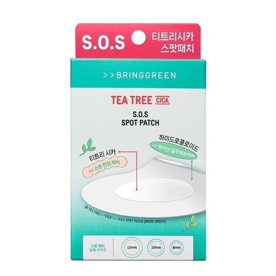 Bring Green Tea Tree Cica SOS Spot Patch 75+25 sheets