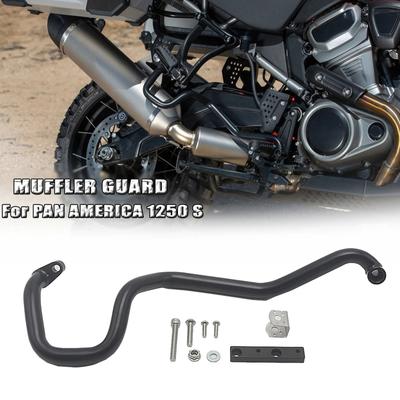 Anti-fall Guard Exhaust Shield Protector For Pan America 1250 ADV Motorcycle Exhaust Protective Bar Guard