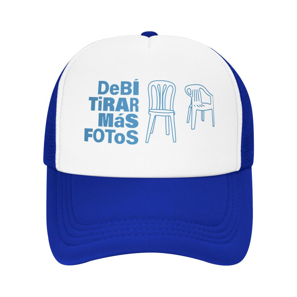 Bad Bunny Debi Tirar Mas Fotos DTMF Trucker Hats Sport Dad Hat Sun Hats Golf Hats Adjustable Polyester Mesh Baseball Caps Autumn