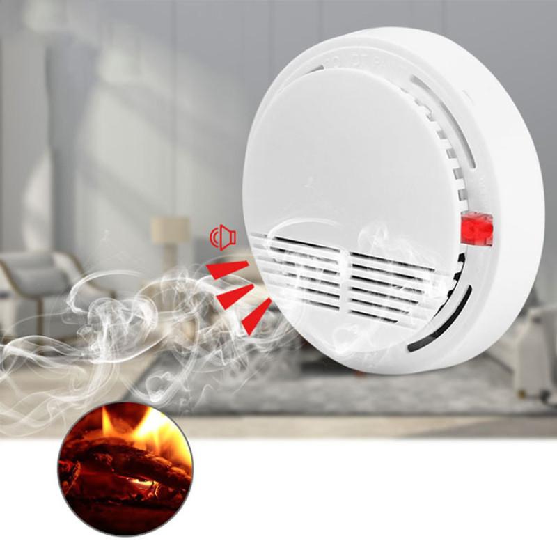 Alarm Wireless Smoke Fire Sensor Quick Response For House Safety Prevention And