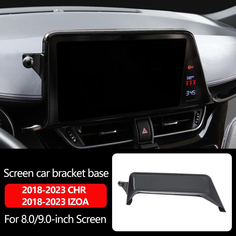 Dedicated Car Phone Holder Bracket Navigation Screen Frame Mobile Phone Stand For Toyota CHR Corolla RAV4 Camry Yaris Allion