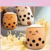 Adorable Bubble Tea Boba Cup Plush Pillow Cushion For Cozy Softness In 4 Sizes