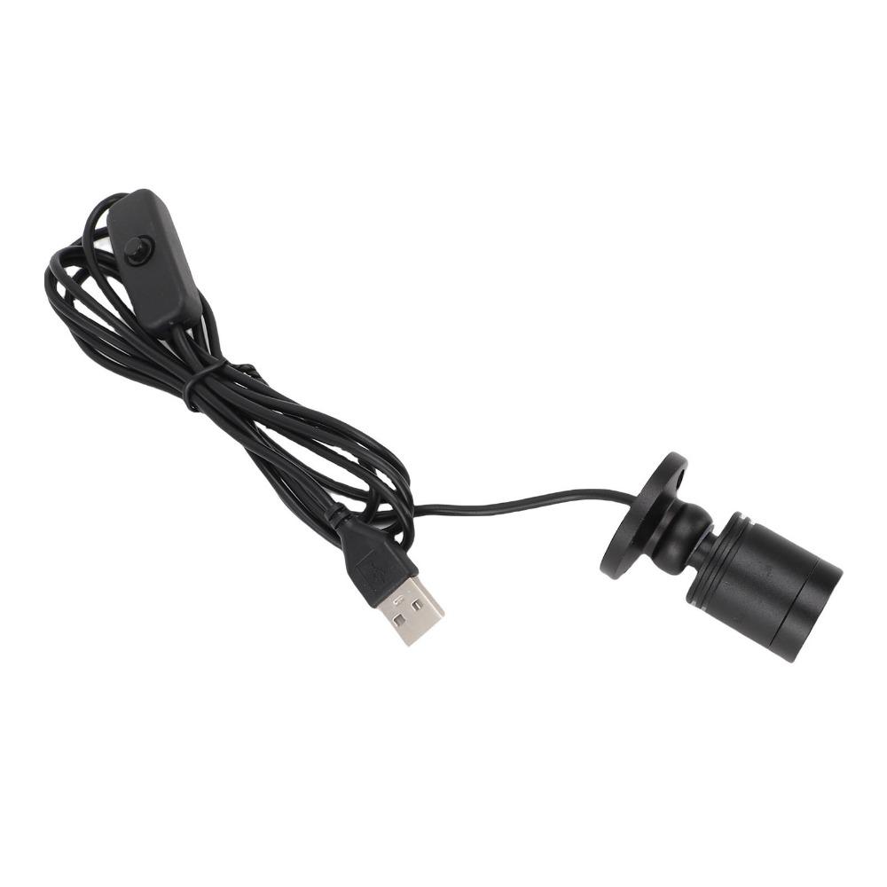 5V USB Powered LED Spotlight 1W Aluminum Alloy LED Accent Light 4.92ft Cable CRI 80+ LED Display Light Painting Display