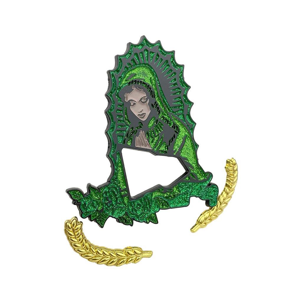 Hut Akzentnadel Religiöser Glaube Hutabzeichen Metall Emaille Brosche Jackenabzeichen Stilvolles Hutzubehör für Modeliebhaber