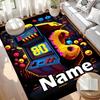 Custom Name Personalized PAC Print Carpet, Versatile Home Decor Rug, for Playroom, Apartment, Balcony, Entryway, Hallway Gift