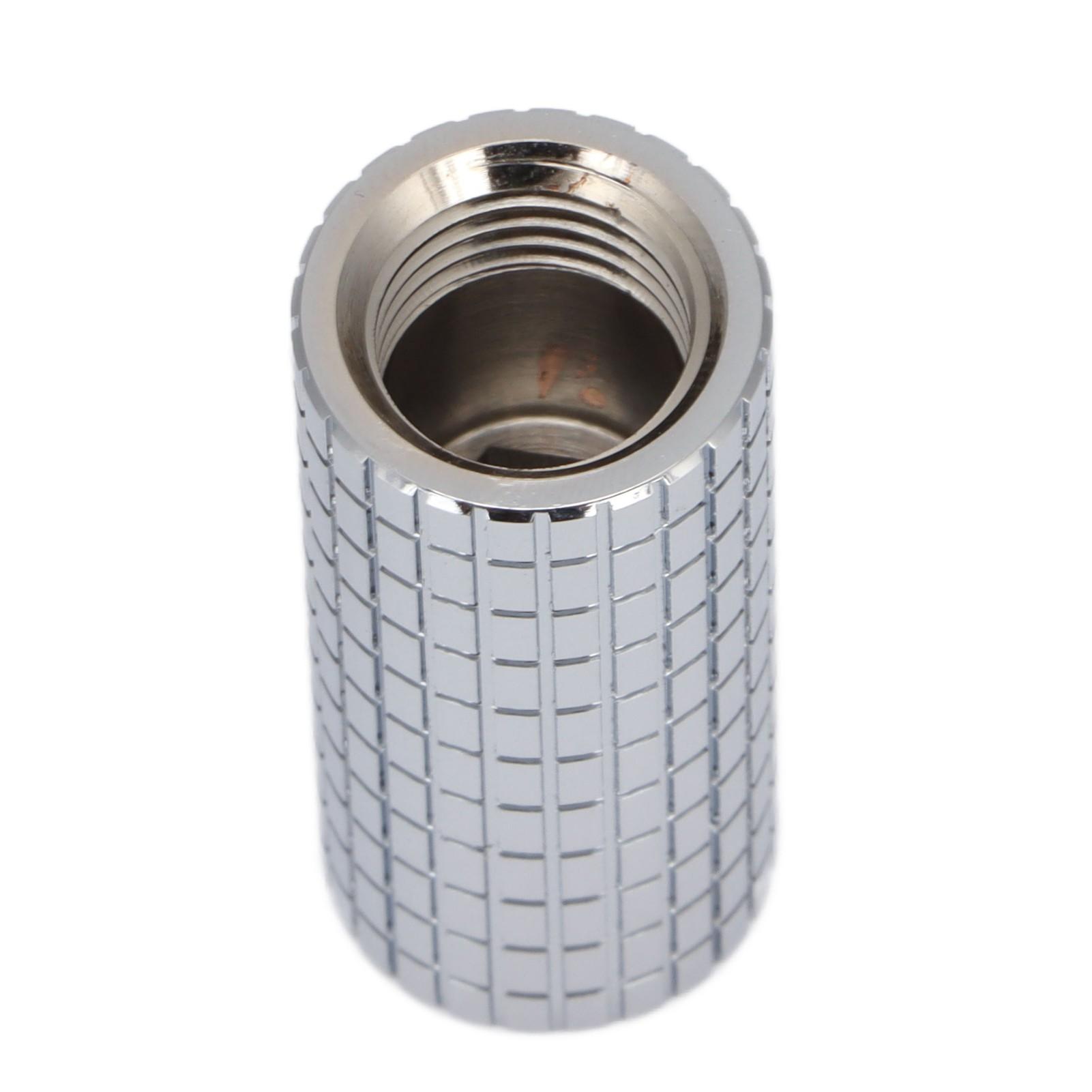 Расширитель 40 мм Внутренняя резьба Премиум Латунь Высокая прочность Фитинги для водяного охлаждения Серебристый
