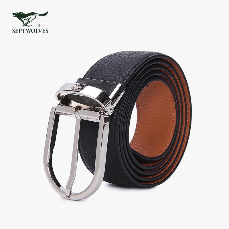 

Septwolves Men s Business Casual Leather Belt 115cm (43A)