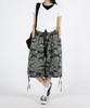 UMM Women'S Elastic Waist Camo Wide Bermuda Shorts 2 Colors