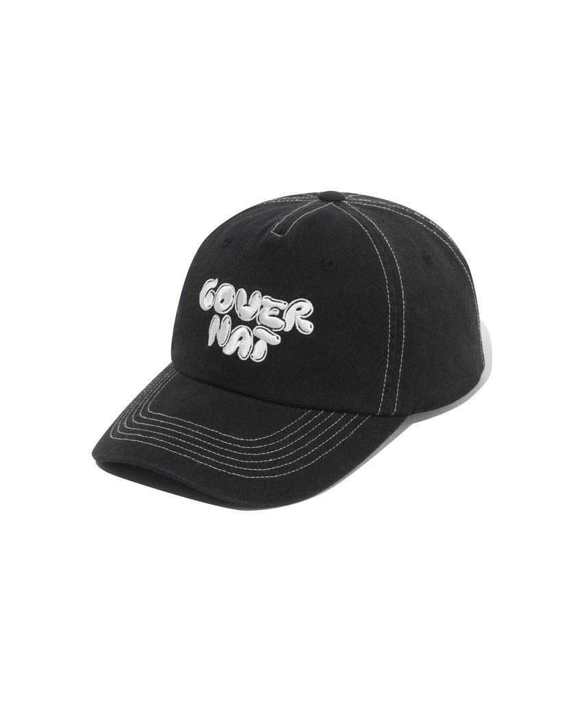 COVERNAT Graphic Logo Trucker Ball Cap Black