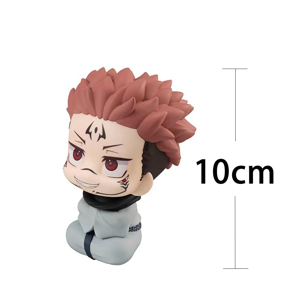 JJK Anime Figur Gojo Satoru Geto Suguru Inumaki Toge Fushiguro Megumi Toji Okkotsu Yuta Itadori Yuuji Ryomen Sukuna Nanami 10cm