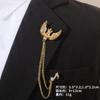 Fashion Baroque Vintage Diamond Brooch Men'S Suit Accessories Personalized Wedding Long Jacket Corsage Badge