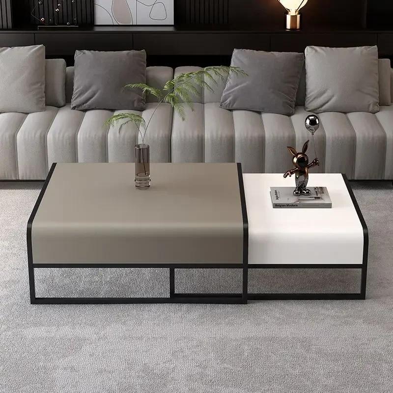 Modern Nordic Minimalist Coffee Table - for Living Room, Garden & Mesa De Centro Sets