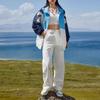 Anta Color Block Zip-Up Long Sleeve Woven Jacket Unisex Outerwear Blue 152238601-1