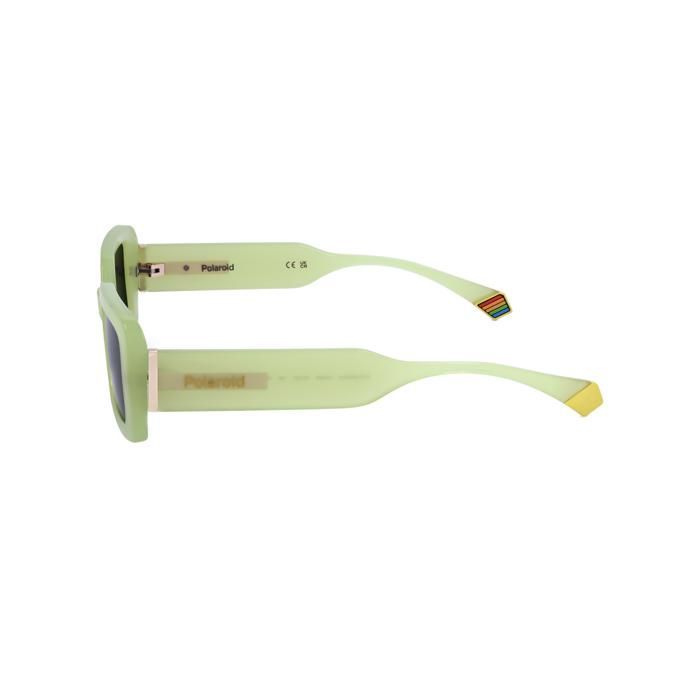 Lunettes de soleil - Polaroid - 6208-SX - Jaune - Verres gris polarisés - Forme rectangulaire