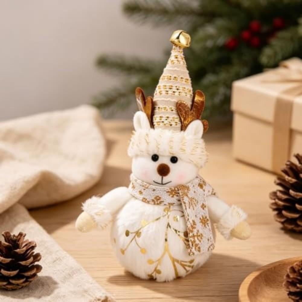 Night Light Christmas Figurines Tabletop Snowman Ornament  Christmas Ambience