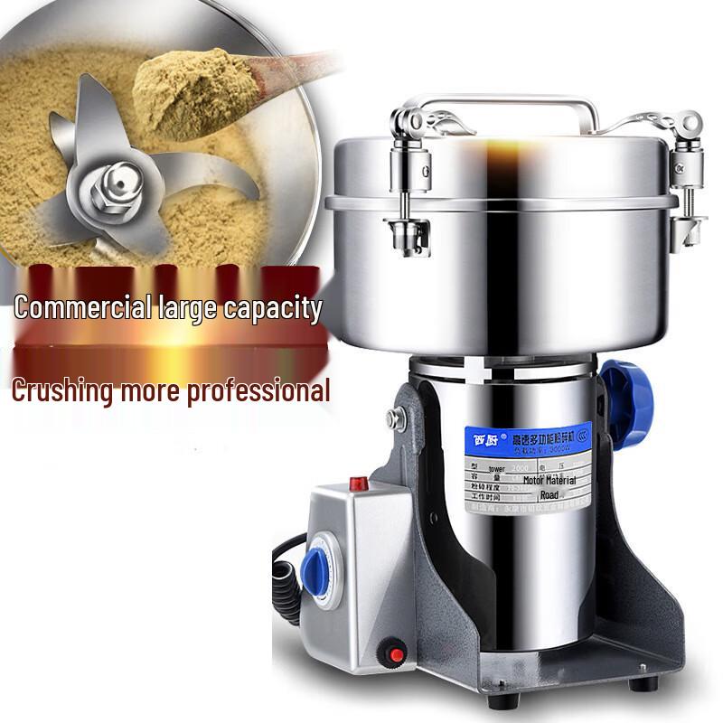 ZhiShi Stainless Steel Electric Herbal Grinder