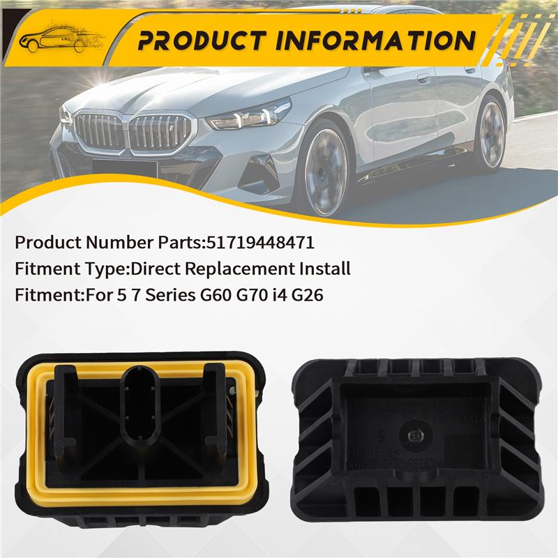 

A80X-Car Jack Pad Jacking Point Pad Lifting Support Pad 51719448471 For BMW 5 7 Series G60 G70 I4 G26 чёрный