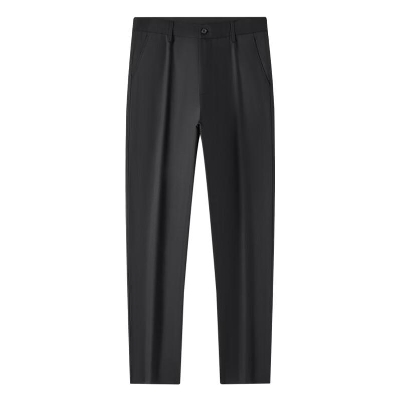 MONTAGUT Men's Linen-Tencel Blend Stretch Casual Pants