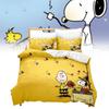 Cartoon Digital Print Duvet Cover Pillowcase Set Bedroom Bedding Gift