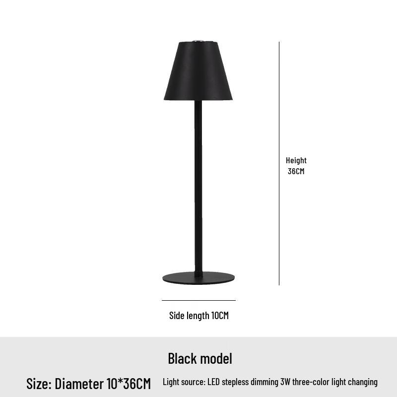 Vintage Rechargeable Bar & Cafe Table Lamp