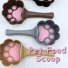 Cute Paw Shaped Pet Food Scoop Plastic Feeding Tool for Cat & Dog Dedicated Home Pet Supplies Organizer Scoop Tools Pet Supplies