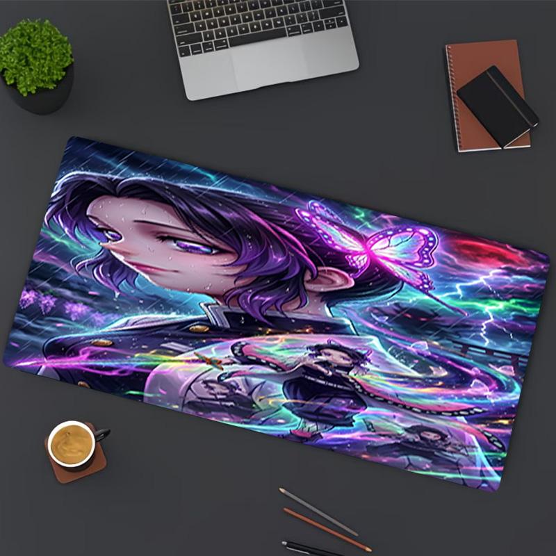 Demon Slayer Print Mouse Pad, for Keyboard Pad Laptop PC Mat for Office Home Use, Desk Decor, Perfect Birthday Gift for Gamers