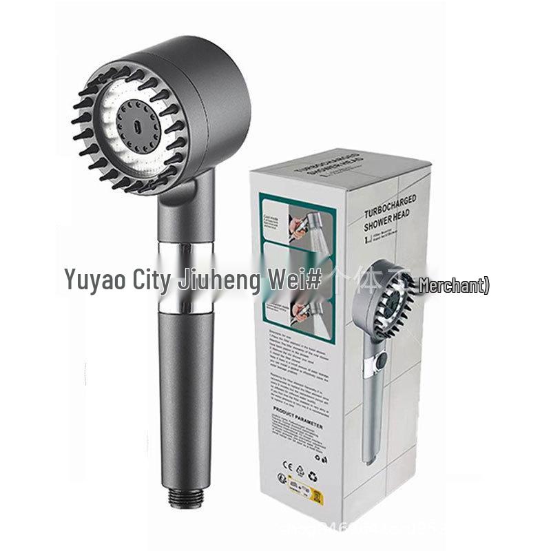 Lotus Handheld Shower Head with Powerful Spray and Filter
