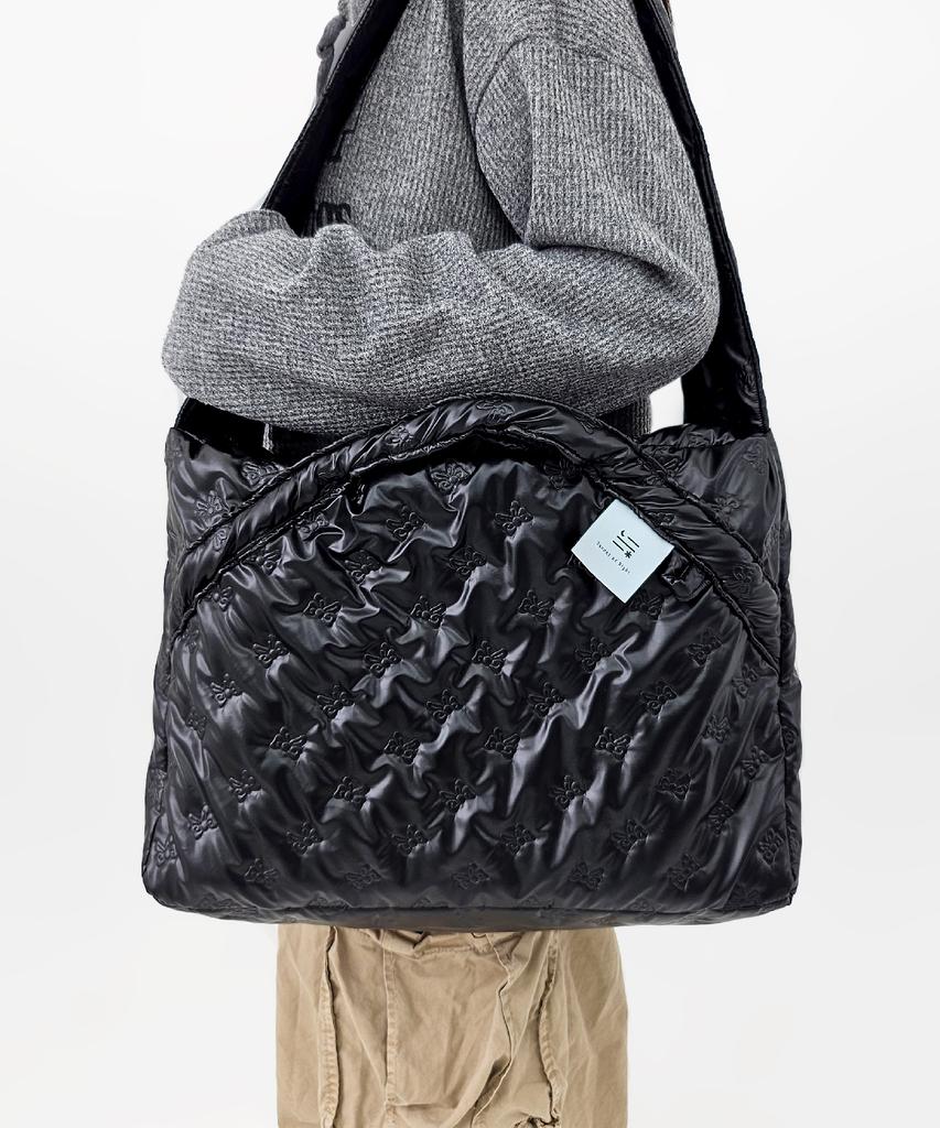 Sonnetofnight Lightweight Big Bag, Ribbon Quilted Air Bag