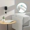 2PCS No Drilling Switch Storage Rack Plastic USB Rack Convenient Wall Outlet Shelf  Living Room