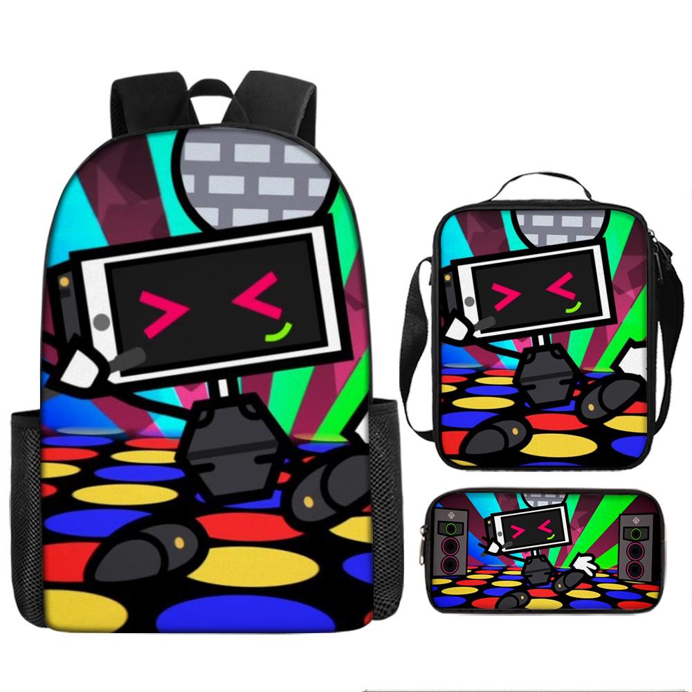 Toalettman Skolväska Skibidi Toalett Spel Merchandise Ryggsäck för Män och Kvinnor