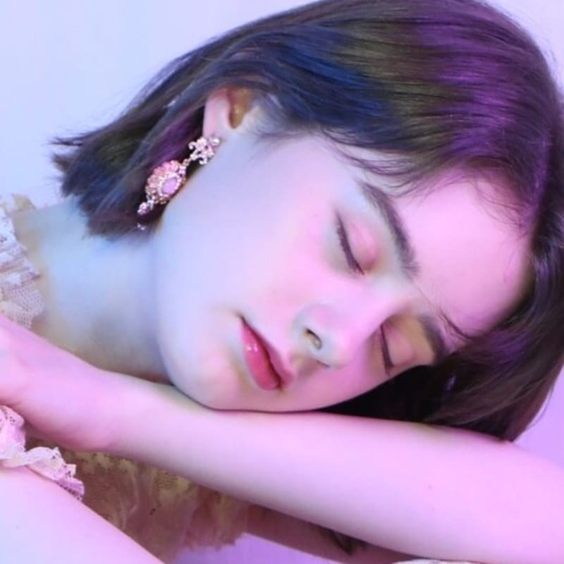 jamieandbell Antique flower drop earrings