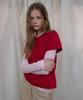 Lonkeu Essentiel Standard Incision Half Sleeve T-Shirt (Red)
