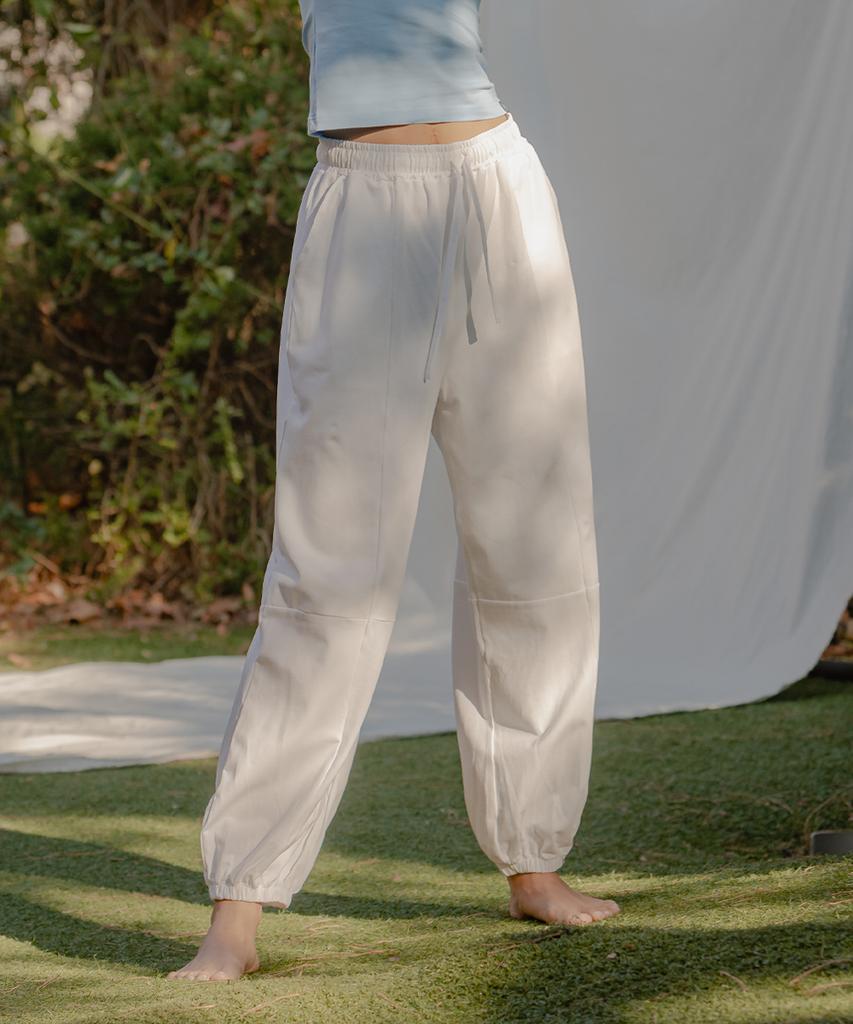 MOREOUT Women'S Yoga Cotton Harem Wide Elastic Pants 5Pp2507