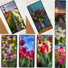 Frühlings-Tulpen Blumenhülle Für Samsung Galaxy S23 S22 Ultra S21 S20 FE S8 S9 S10 Note 10 Plus Note 20 Ultra Hülle