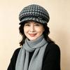 Middle-aged and Elderly Thermal Hats, Children's Autumn and Winter Fashion Berets, Ear Protectors, Mother Hats, Fleece and Cold-proof Knitted Wool Hat