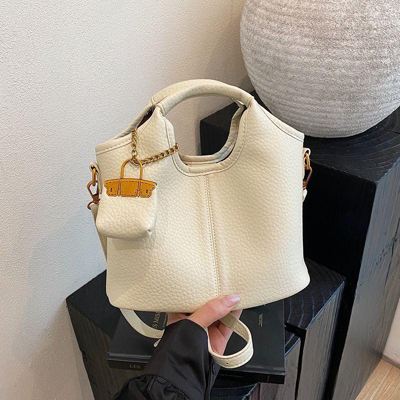 Women's Minimalist White Crossbody Handbag - 2025 Versatile Travel and Commute Accessory