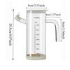 Heat-resistant Glass Oil Bottle Large-capacity Spice Container Cooking Oil Pot  Condiment Storage