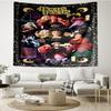Halloween Horror Witch Quick-Dry Tapestry Hanging for Bedroom,Livingroom, Playroom,Decor Art Room Wall Tapestry Holiday and Birthday Gifts