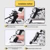 No-Tie Elastic Shoelaces for Slip-On Shoes - Unisex Sports Laces, One Pair